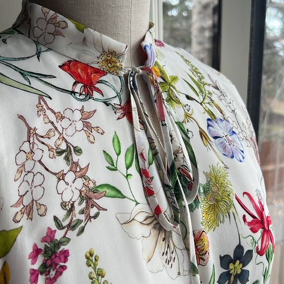 Parker Floral Natalie Mini Dress - Multicolor - Picture 3 of 8